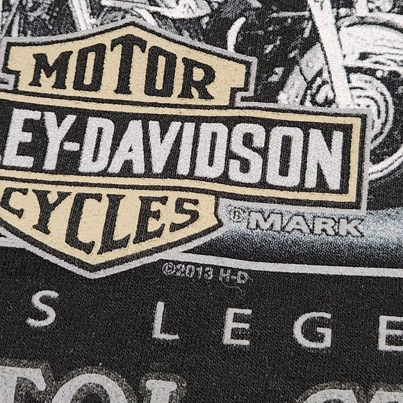 Harley Davidson Motorcycles Mens XL Bristol Connecticut CT Hoodie Sweatshirt - Picture 15 of 16